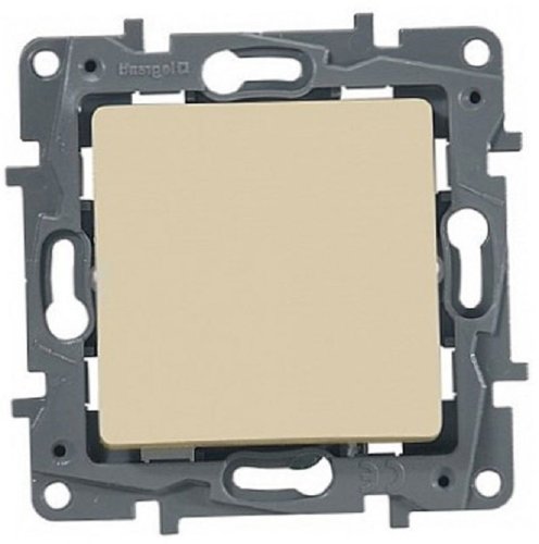 Переключатель без рамки Legrand Etika 1-кл. проходной слоновая кость  картинка